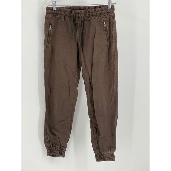 Aritzia TNA Jogger Pants Women Size 4 Brown - Picture 1 of 12